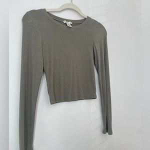 Green soft long sleeve